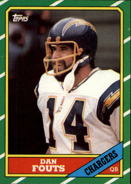 1986 Topps #231 Dan Fouts