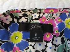 J. Crew Women’s Size Small Midi Wrap Dress Soft Rayon Bright Floral Flowers