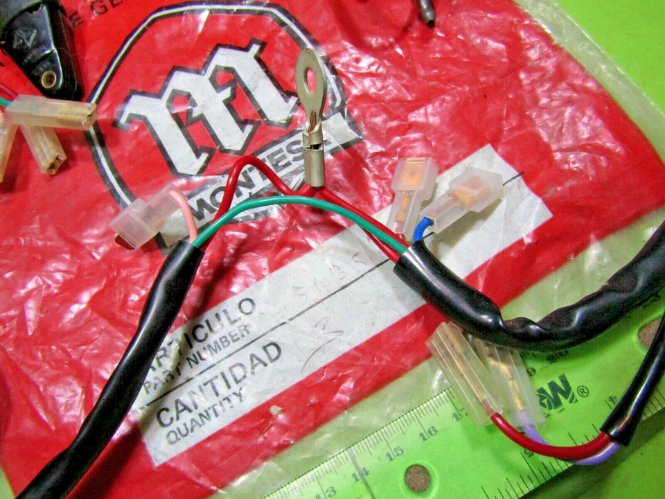 Montesa Enduro 360 H6 线束 #2 p/n 6770.034 NOS #2 67M 1978-1982 — 第 3/4 张图片