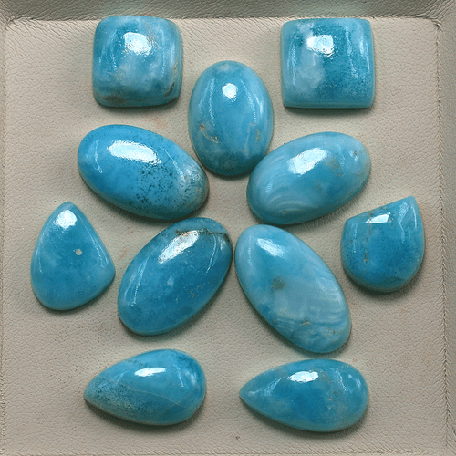 11 Stck. Natürlicher Aragonit Hochwertig 14mm-24mm Cabochon Unbehandelt Edelsteine Posten - Bild 5 von 12