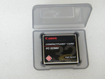 Canon Genuine 32MB MEGABYTE FC-32MH CF Compact Flash Digital