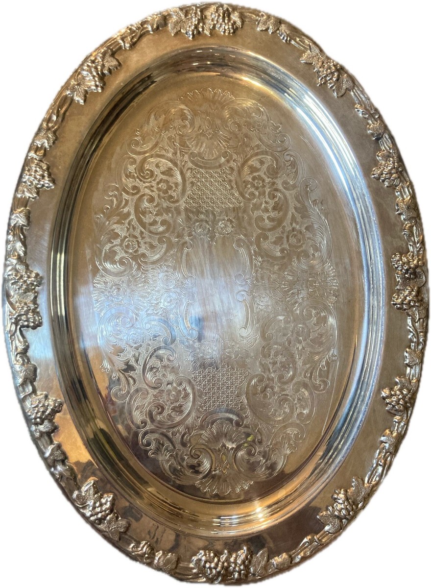 M1314 Antique 1910s 純銀 Gorham ハート型 トレイ Vintage) Gorham Manufacturing Company, 1910 Silver Plate EP, C1734
