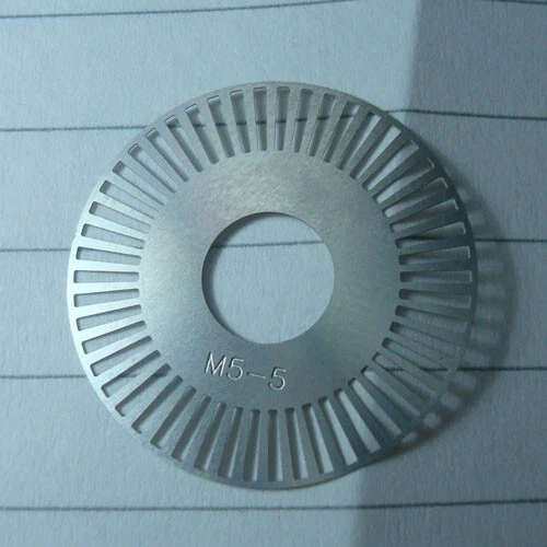 5PCS Metal Photoelectric encoder wheel Robot photoelectric speed coded disc - Image 4 of 4