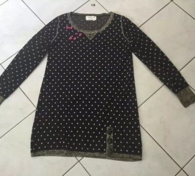 Pull-robe Lollipops Noir Et Doré - Taille M (38/40) - Occasion En Très Bon état, Comme Neuf