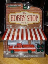 Greenlight Hobby Shop S6 1975 Ford F-100 Explorer W/Tires GREEN MACHINE Chase