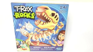 T-Rex Rocks Electronic Skill Board Game Dinosaur Hasbro | eBay