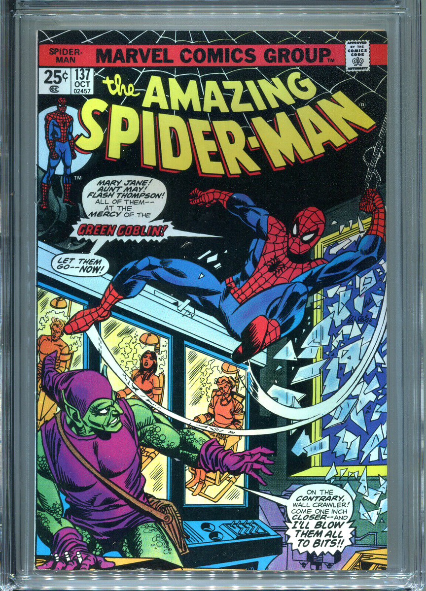 The Amazing Spider-Man #137 (Marvel 1974) CGC Certified 8.0 | eBay
