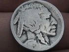 1919 S Buffalo Nickel 5 Cent Piece- San Francisco, Good Details