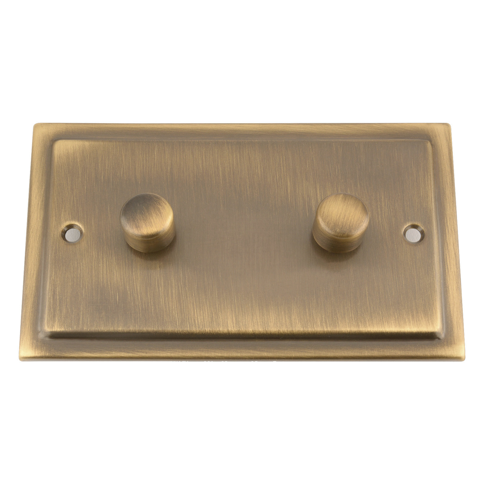 Push On/Off 10 Amp 2 Way Light Dimmer Switch 400W Victorian Antique ...