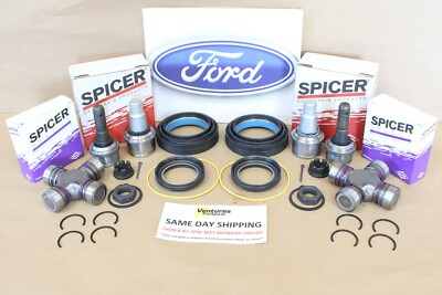 99-2004 Ford F250 F350 Dana 50 60 4x4 Front Axle Ball Joint Seal And U Joint Kit