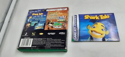 Jeu Game Boy Advance en boite VF 2 jeux en 1 Gang de requins