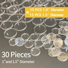 Lot 30x 3.75'' Vintage Kenner Action Figures Stand Base Clear Display Accessory