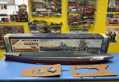 NICHIMO Yamato Japanese Navy Super Dreadnought Battleship  Power Model  1/200