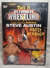 SEALED WWE This is Ultimate Wrestling Stone Cold Steve Austin Master Mahem DVD