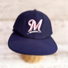 Milwaukee Brewers Blue Cap Men's Baseball Festival Summer Sports MLB Hat