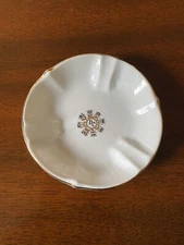 VintageThe Empire Line  Porcelain Ashtray Imported Harold Schoenberger LA