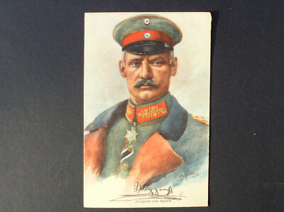 Künstler AK ''RUPPRECHT KRONPRINZ v. BAYERN'' Otto RENATUS *ungelaufen ~1915/ak269