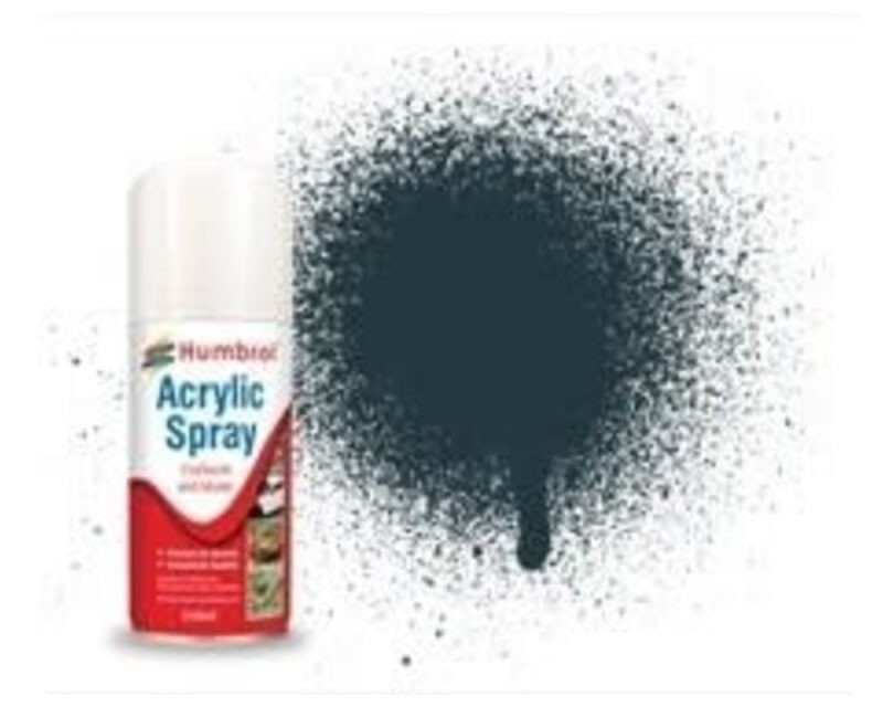 Humbrol Acrylic Spray Paint No.67 Tank Grey (150ml) AD6067 modellismo