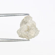 3.00 CT Grey Rough Uncut Natural Loose Diamond for Gift Ring