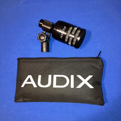 REAL Audix D6 Dynamic Kick Bass Drum Microphone Barely Used+DClip