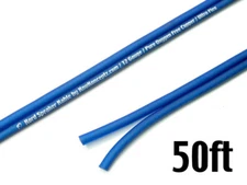 KnuKonceptz Kord Speaker Wire Ultra Flex Blue OFC 14 Gauge Cable 50' True AWG