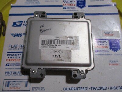   2006 EQUINOX ECM ECU ENGINE COMPUTER MODULE PCM POWER UNIT TESTED BOX YMRU