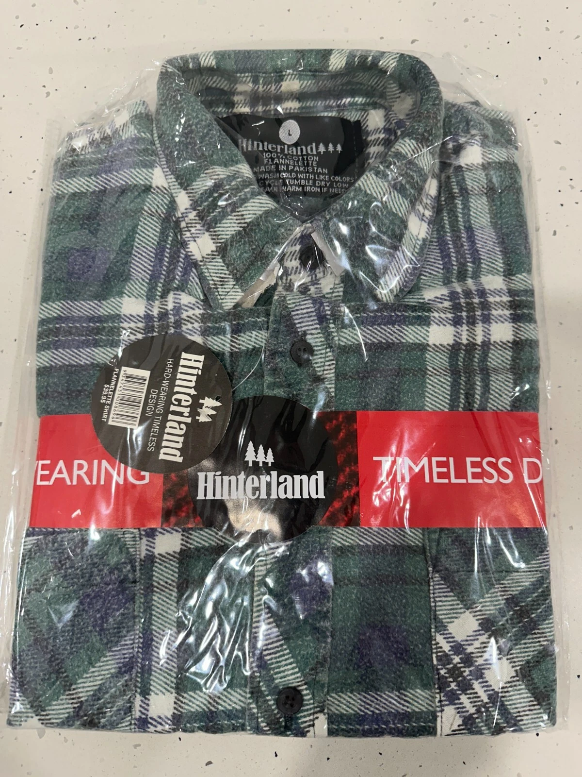 Hinterland Men's 100% Cotton Flannelette L/Sleeve Shirts, Many Colours & Size
Opens in a new window 