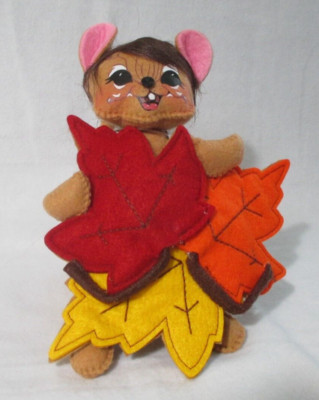 Annalee---2024---6''---Foliage Mouse---New with Tags & Bag