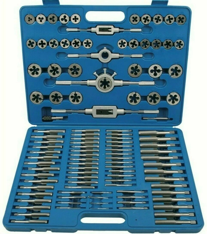 FILIERA 110 PEZZI SET FILIERE PER FILETTATURA MASCHI E FEMMINE PER FILETTATURA - Immagine 2 di 4