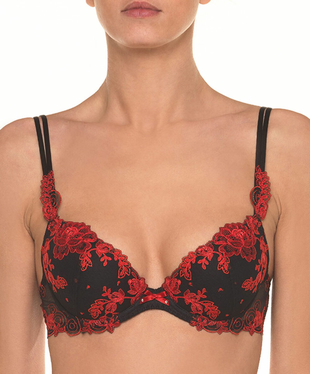NWT!! LISE CHARMEL BAISERS DE FLEURS NUIT AMARANTE MOLDED