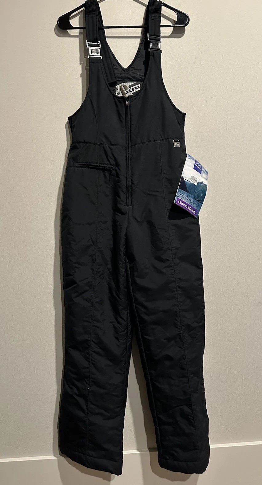 Vintage NWT!! Helly Hansen Europa Ski Overalls Black Snow Pants Women Size 12
Opens in a new window 