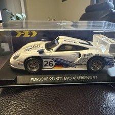 Fly Porsche 911 GT1 EVO #26 4th Sebring 97 Slot Car 1:32 Scalextrix