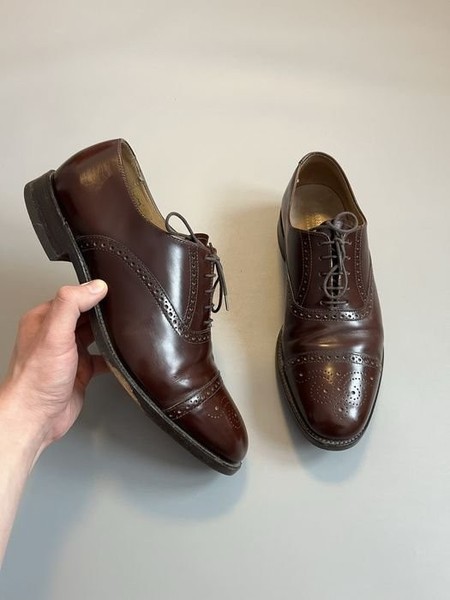 Men Brogue Brown 44.5