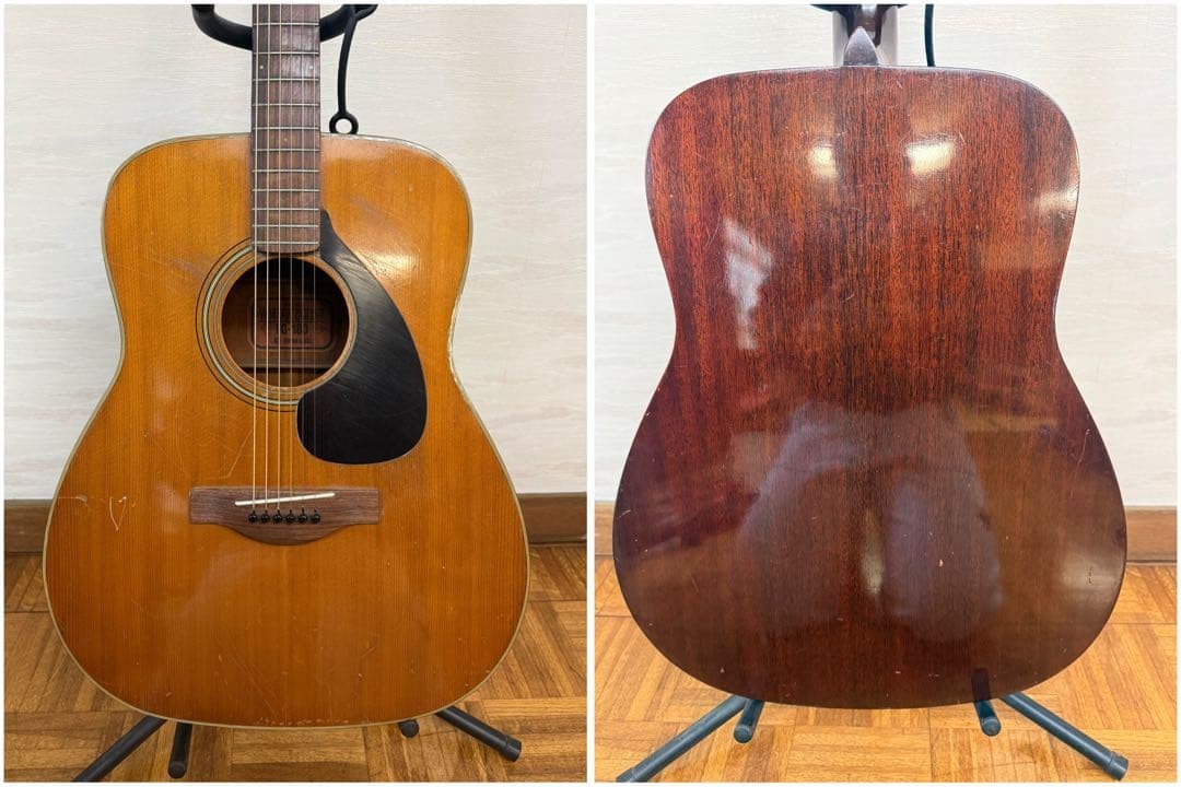 Vintage YAMAHA FG-180 Red Label Acoustic Guitar Japan 1960s | eBay