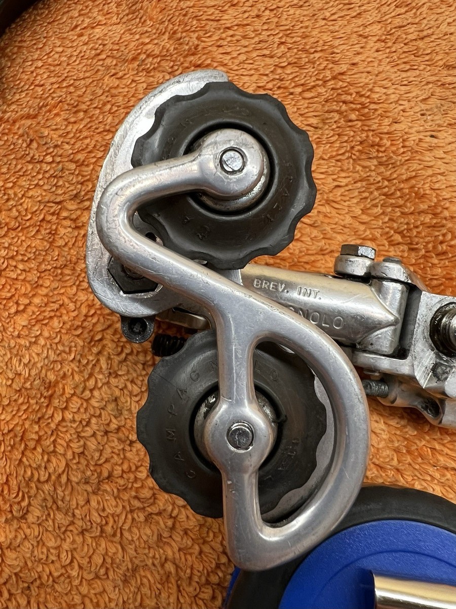 Vintage Campagnolo Nuovo Record Rear Derailleur 1973 Pat 73 Brev