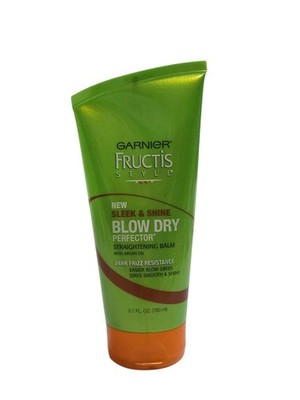 Garnier Fructis Sleek Shine Blow Dry Perfector Straightening Balm 5.1 oz