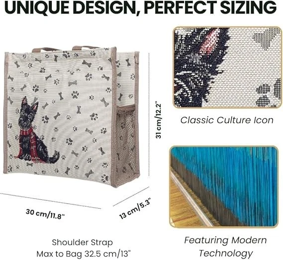 Signare Shopper Bag - Scottie - Image 2 of 4