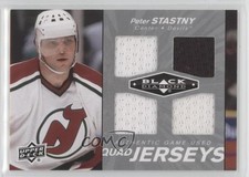 2010-11 Upper Deck Black Diamond Quad Jerseys Peter Stastny #QJ-PS HOF 17wc