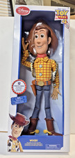 NIB Disney Pixar Toy Story Talking Woody 16" Action Figure