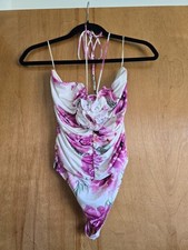 Express Floral Body Contour Bodysuit