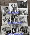 LOU GRANT-41 ORIGINAL 7X9 PHOTOS-ED ASNER,LINDA KELSEY,NANCY MARCHAND W/CAPTIONS — photo 1