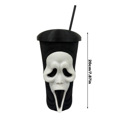希少 スクリーム7 ゴーストフェイス タンブラー アメリカ CINEMARK Scream 7 Ghostface Popcorn Bucket 2026 Regal AMC Cinemark Theater