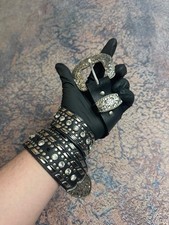 Rare Nocona Belt Company - Discontinued - Excellent Condition - Bling Crosses
