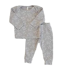 Quincy Mae Ribbed Tee and Legging Set Fleur 3-6 Months Baby Sleepwear