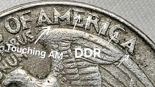 Missing/Faint Letters DDR Letters Missing/Faint Mint Mark Touching AM 1996... - Picture 10 of 13
