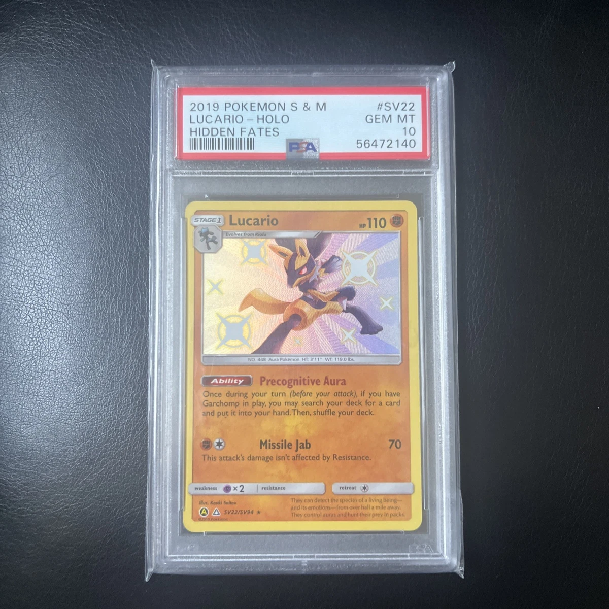 Pokémon TCG Professional Sports Authenticator (PSA) Shiny Holo