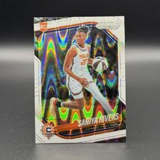 Saniya Rivers RC White Seismic 2025 Panini WNBA Prizm #131 Connecticut Sun