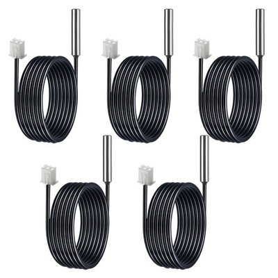 10K Temperature Sensor Probe, 3950 NTC Thermistor Accuracy 1% 5pcs 1M,... 