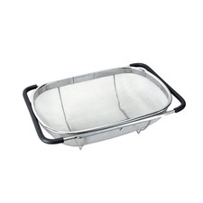 Adjustable Stainless Steel Sink Colander Rack