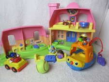Fisher Price Little Tikes Little People, Haus, Boot, Abschleppwagen & Zubehör